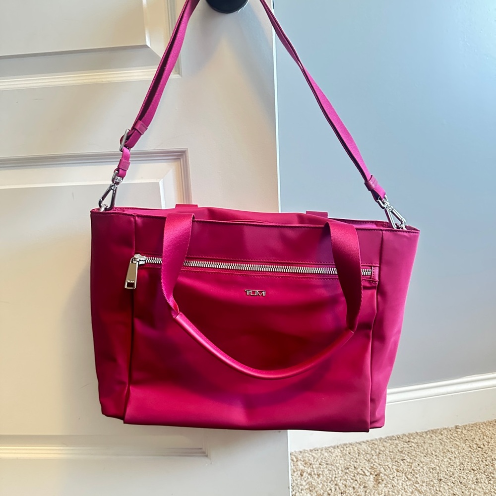 Tumi Women's Fuchsia Tote Bag - Picture 5 of 7